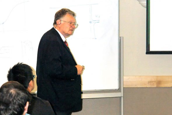 20160803_News_HugeResponseToWeldedConnectionsSeminar-AH_WELD adolf-hobbacher-presenting