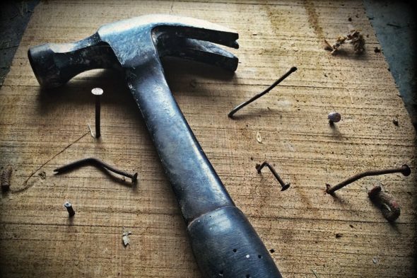 20180131_ThinkTank_WoodFirstApproachMissedMark_HERA-TC nail-hammer-hit