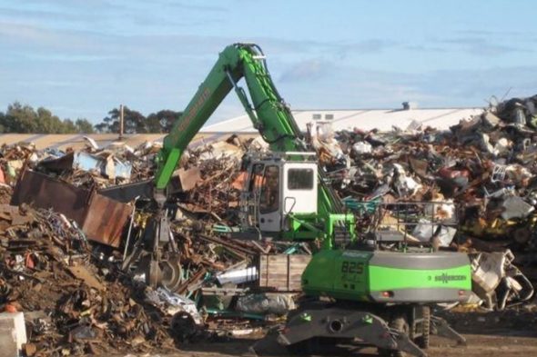 Metal recycling metal-recycling