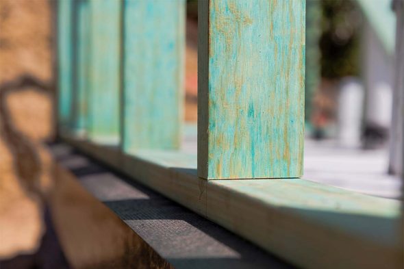 Treated timber treated-timber